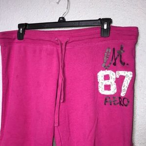 Aeropostale Pink joggers/sweats
